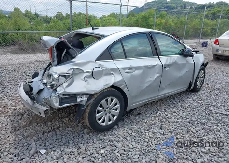 2011 Chevrolet Cruze Ls z USA, uszkodzony, nr VIN 1G1PC5SH0B7125427